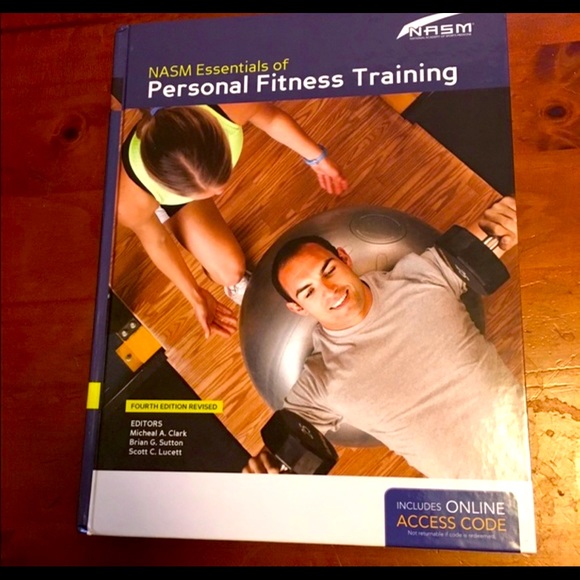 NASM - CPT Hardcover Book 4th edition NEW
